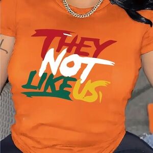 They not like us tshirt